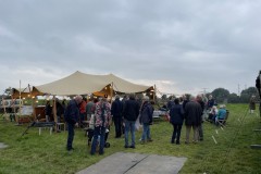 Catering bij het hoofdpodium